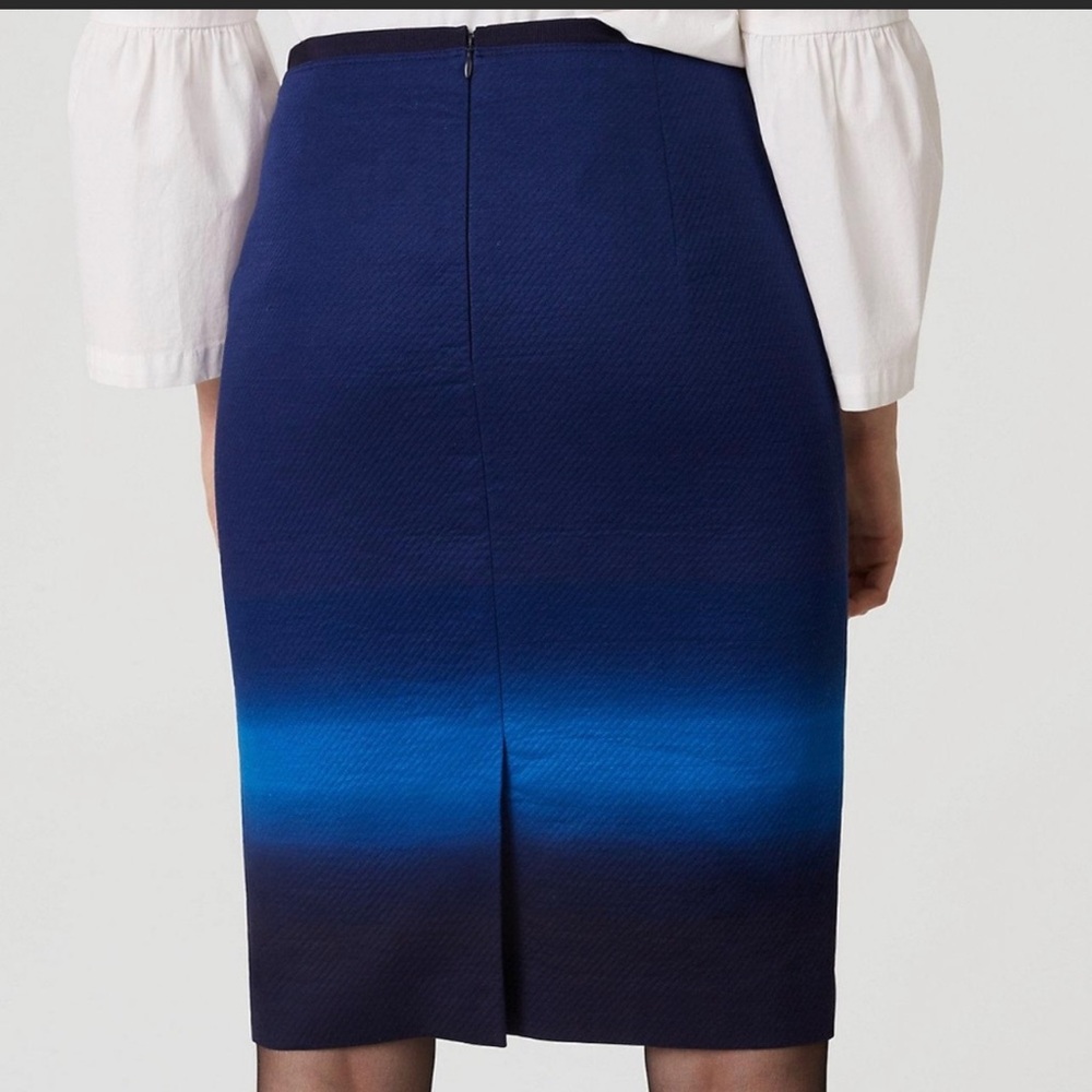 LOFT Ombré Pencil Skirt